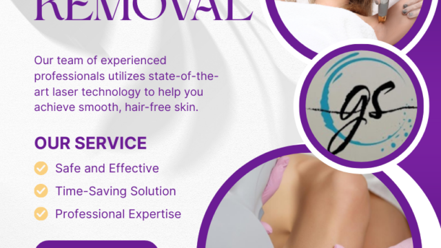 hair removal glowing skin